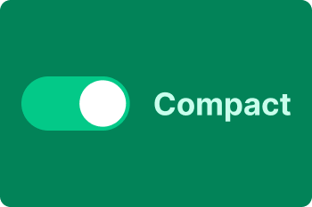 Making Space for Your Data: Introducing Compact View